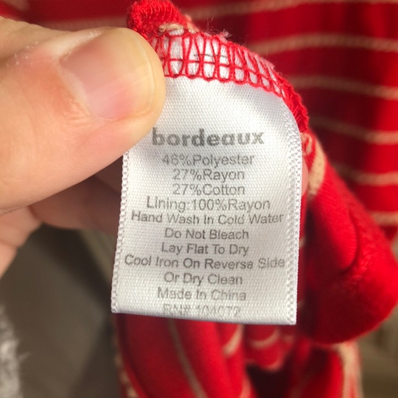 🚫Sold on Depop🚫Anthropologie Bordeaux Dress - Picture 5 of 9